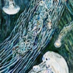 <u>"Jellies 2" 12 x 29" Acrylic on Panel 2022</u>