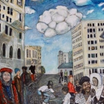 <u>Bus Stop: The Isaac's Edition  68 x 76" Acrylic on Canvas 2020</u>