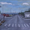 <u>"Pioneer Ave." 48 x 56" Acrylic on Canvas 2013</u><i>sold</i>