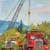 <u>"East End Metal"  Acrylic on Canvas  24 x 38"  2016</u>
