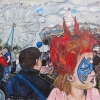 <u>"State Faire"  Acrylic on Canvas  40 x 48" 2017</u>