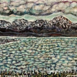 <u>"Homer, Alaska"  3 x5" Acrylic on Wood 2021</u>