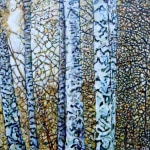 <u> “Woods”   19 x 18” Acrylic on Wood  2022</u>