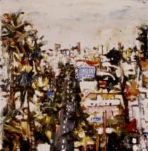 <u>Where Jersey St. Meets Doloras" 32 x 32" Oil on Canvas 1995</u><i>Sold</i>