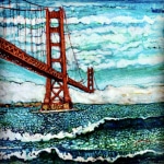 <u>"Fort Point on Audrey's Birthday" 12 x 12" Acrylic on Canvas 2022</u><i>Sold</i>