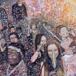 <u>The New Year: Ode to Yuenger   41 x 55"  Acrylic on Canvas 2020</u>