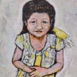 <u>"Prelude to Missing Mamma #1" 10 x 10" Acrylic on Panel 2018</u>
